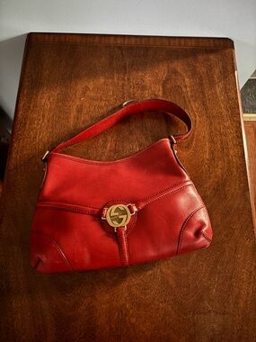 Gucci Reins Leather Hobo Bag, vintage design, Tom Ford era at Gucci 2003